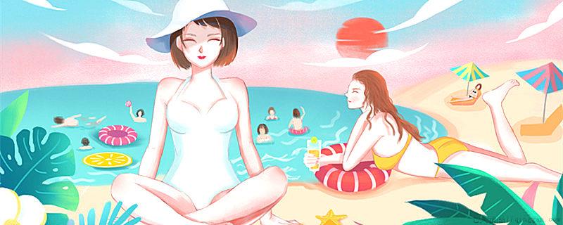 女生游泳穿内裤吗