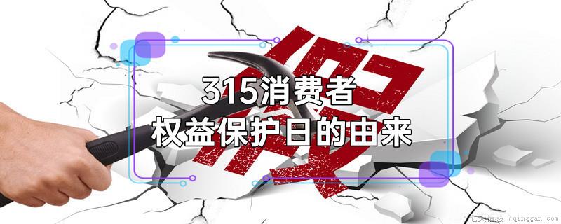 315消费者权益保护日的由来