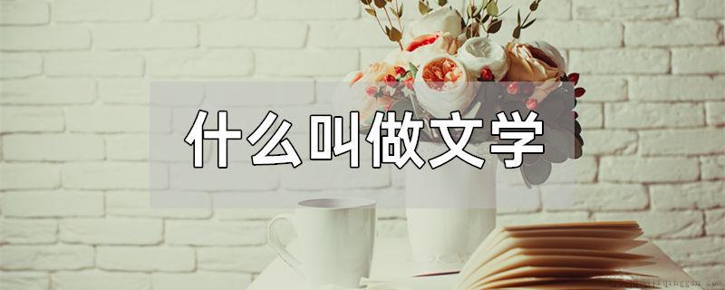 什么叫做文学