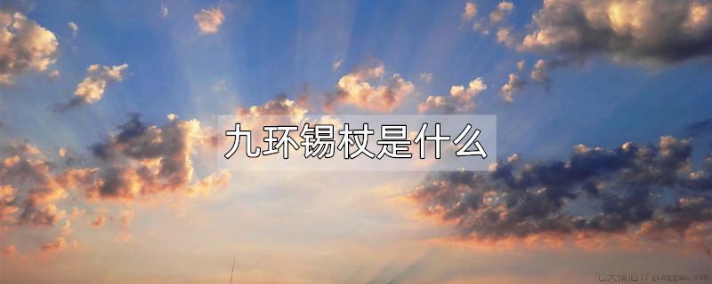 九环锡杖是什么