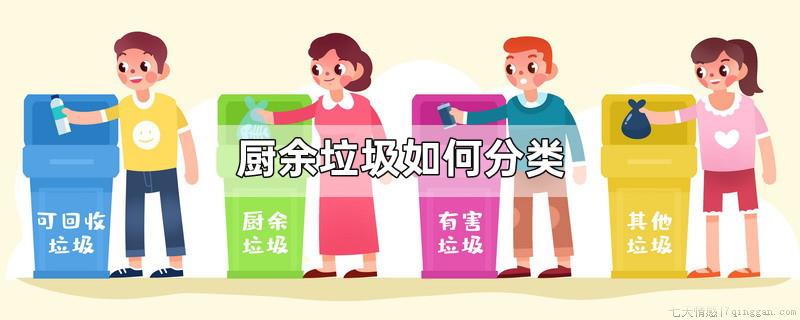 厨余垃圾如何分类