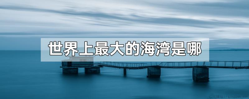 世界上最大的海湾是哪