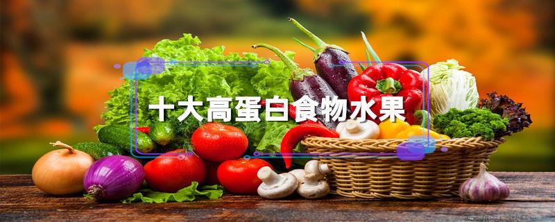 十大高蛋白食物水果