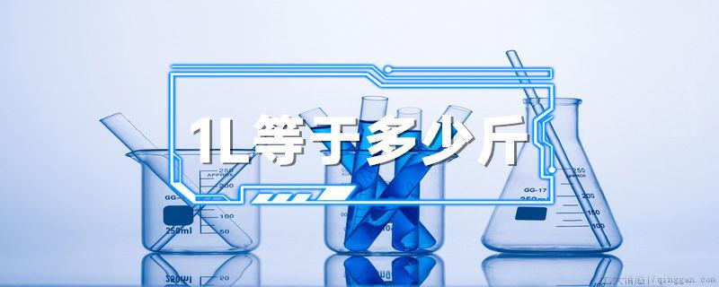 1L等于多少斤