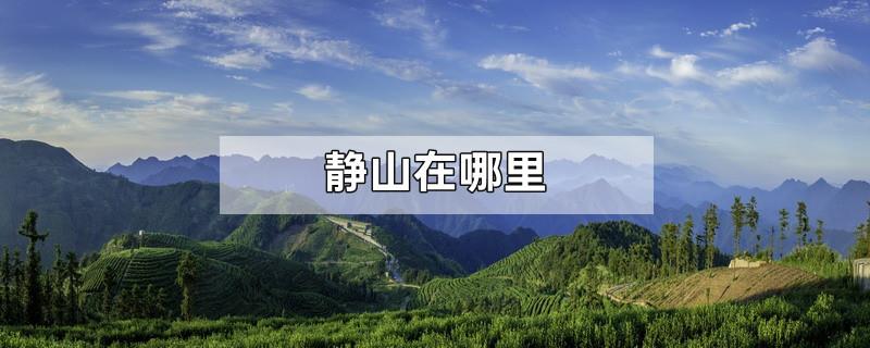 静山在哪里