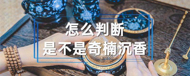 怎么判断是不是奇楠沉香