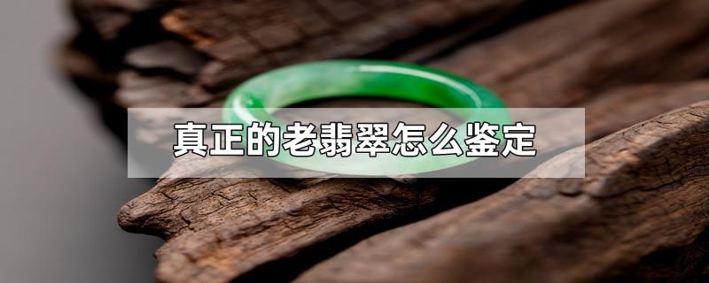 真正的老翡翠怎么鉴定