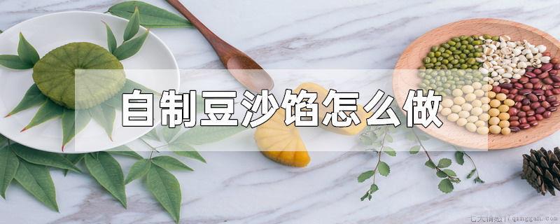 自制豆沙馅怎么做