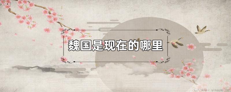 魏国是现在的哪里