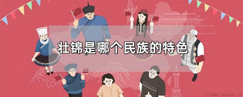 壮锦是哪个民族的特色