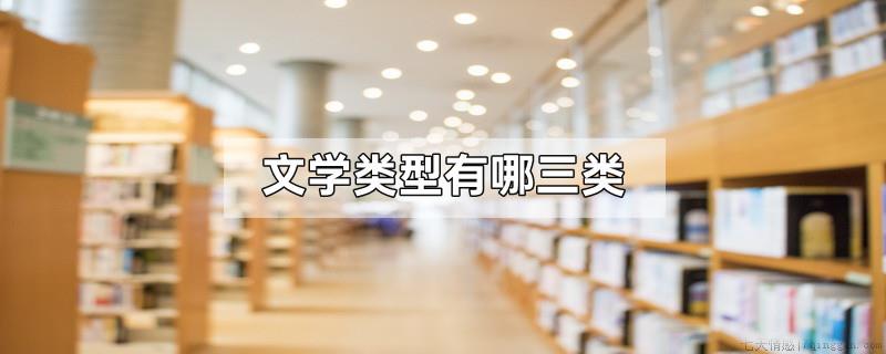 文学类型有哪三类