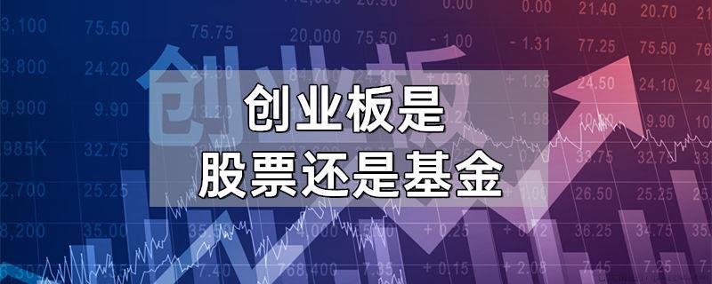 创业板是股票还是基金