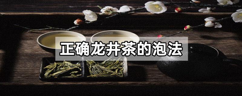 正确龙井茶的泡法
