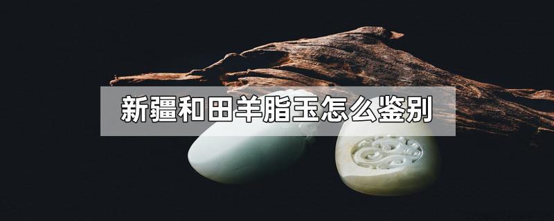 新疆和田羊脂玉怎么鉴别