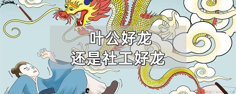叶公好龙还是社工好龙