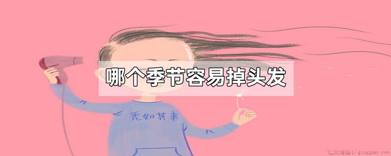 哪个季节容易掉头发
