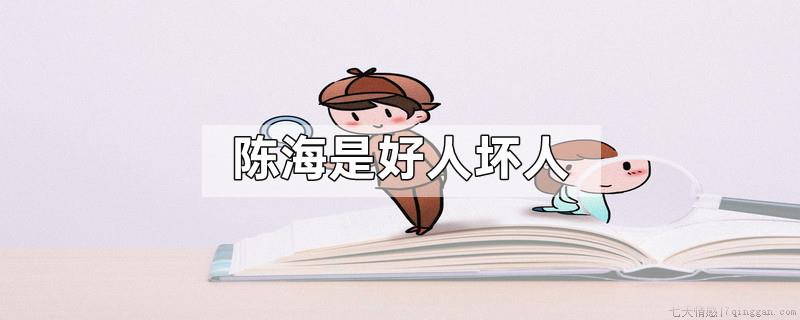 陈海是好人坏人