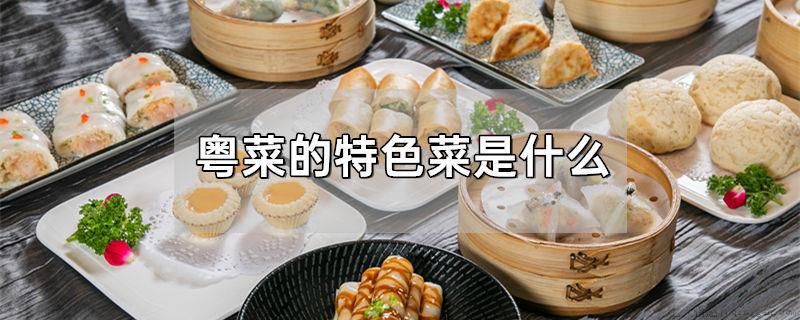 粤菜的特色菜是什么