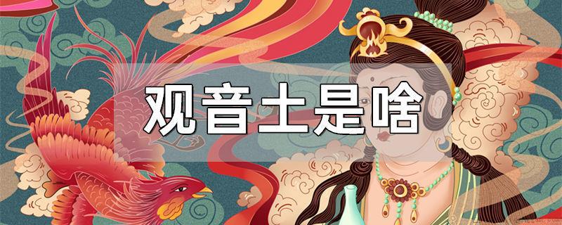 观音土是啥