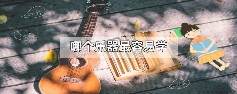 哪个乐器最容易学