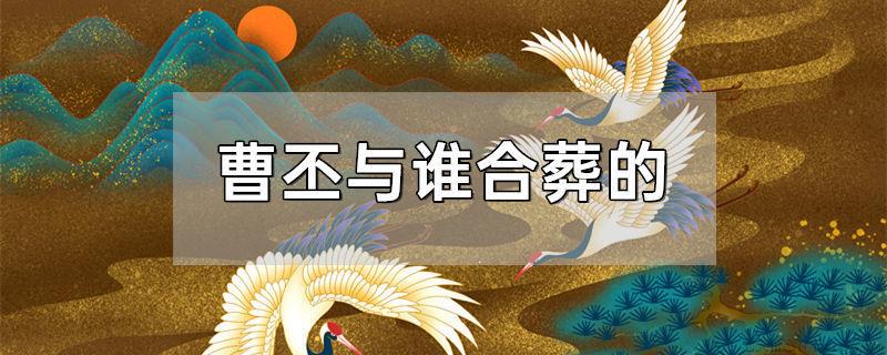 曹丕与谁合葬的