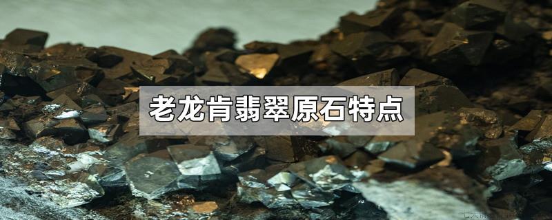 老龙肯翡翠原石特点