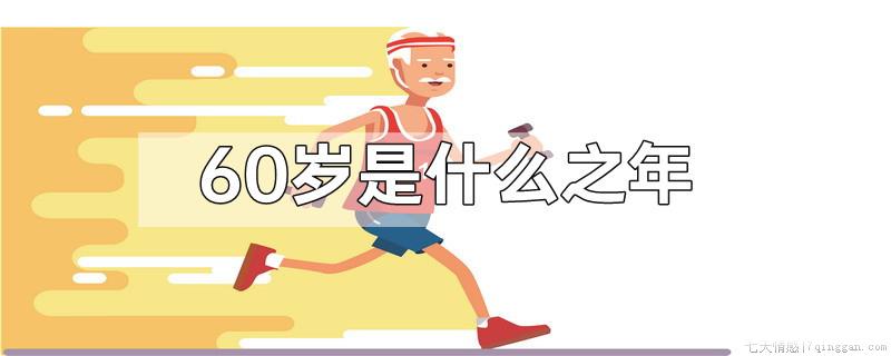 60岁是什么之年