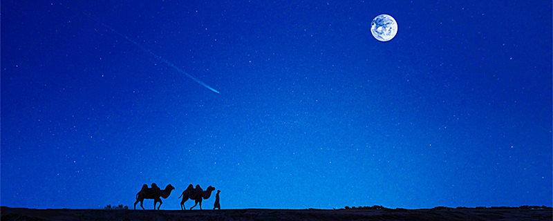 为什么月亮会一直跟着人走