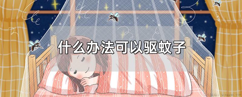 什么办法可以驱蚊子