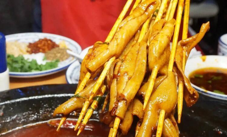 鸭板肠是哪个部位
