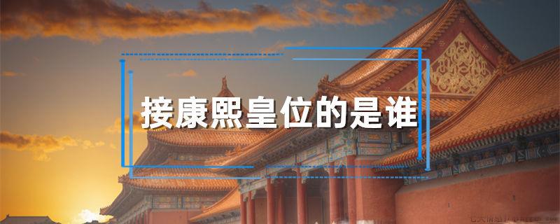 接康熙皇位的是谁