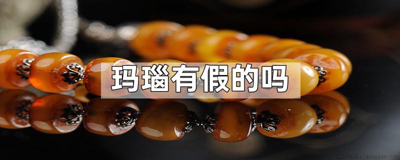 玛瑙有假的吗