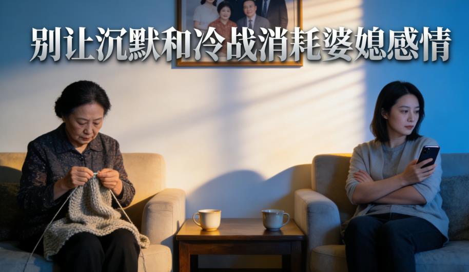 别让沉默和冷战，消耗婆媳的感情