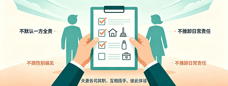 婚前聊透家庭分工，避开婚后扯皮矛盾