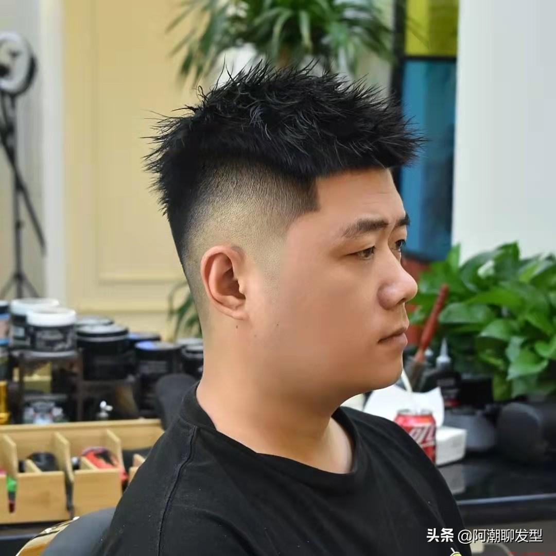 男生冬天发型好看