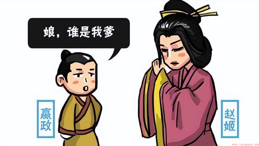 秦始皇的父亲是吕不韦吗