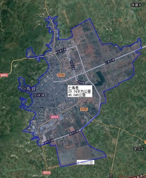 四川省眉山市2区4县地理位置