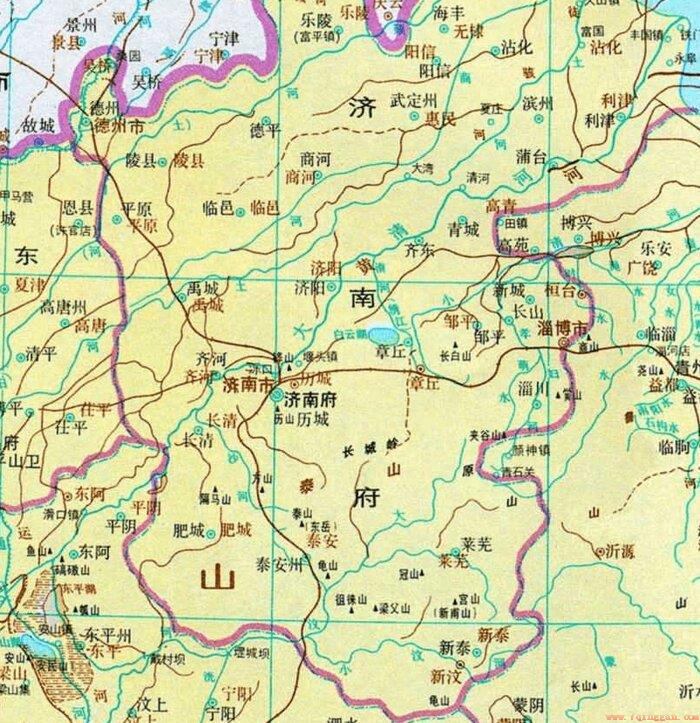 山东省济南市的历史变迁