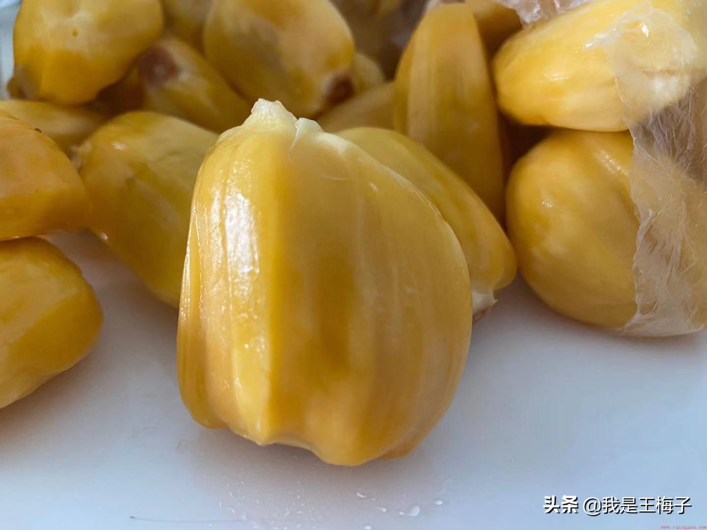 鉴别菠萝蜜成熟度看4点