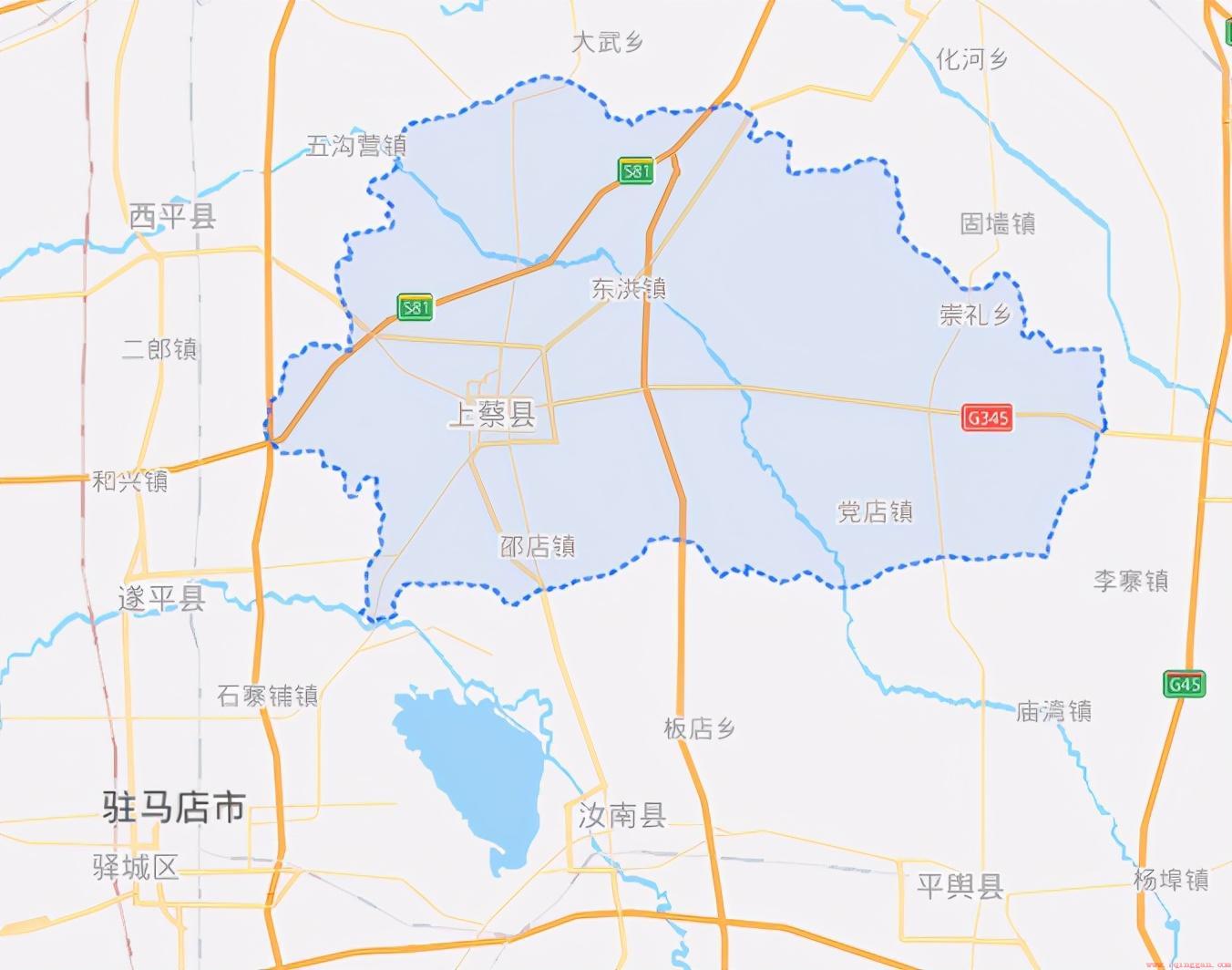 河南省上蔡县属于哪个市管