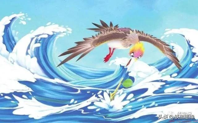 精卫填海的简短故事