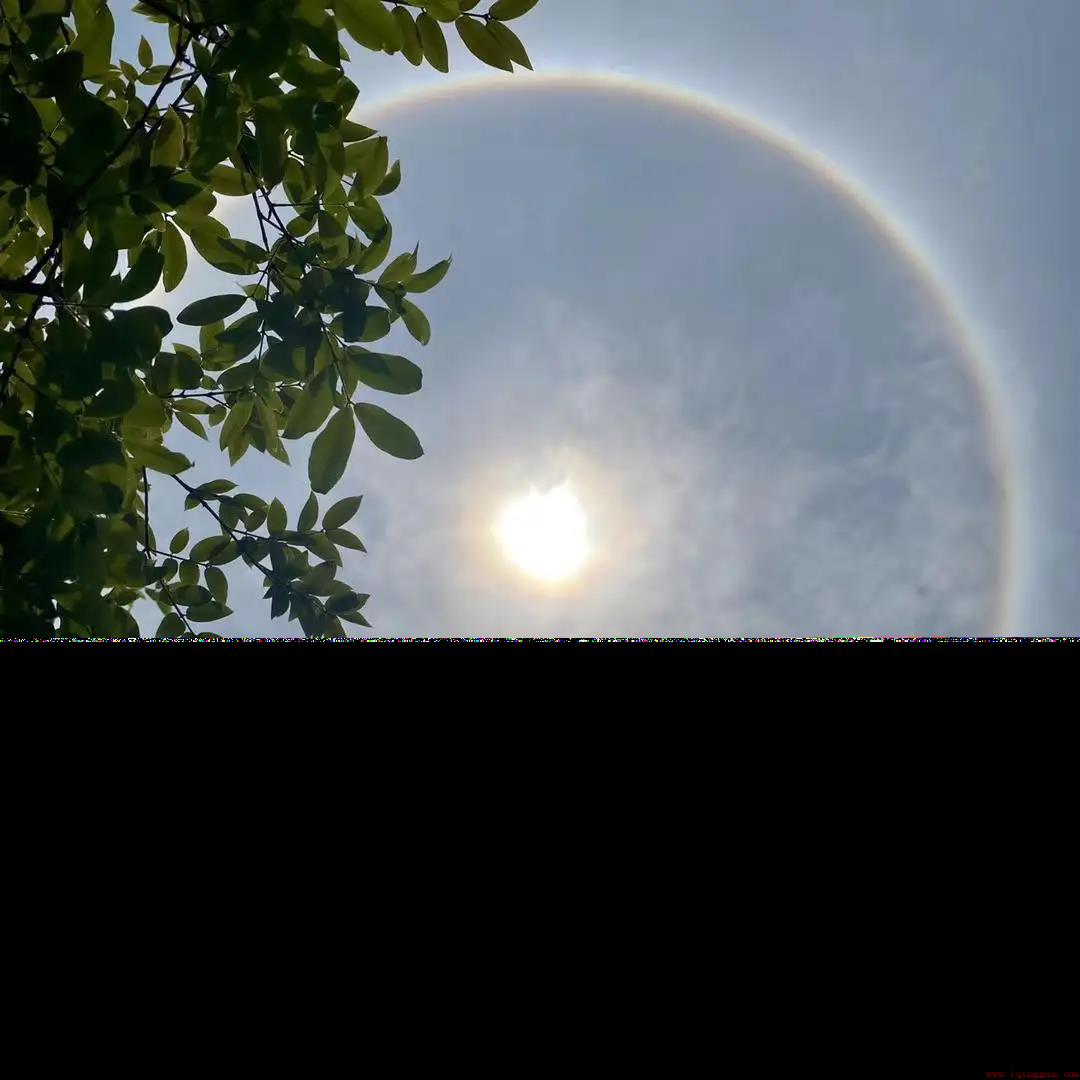 天空日晕出现意味着什么