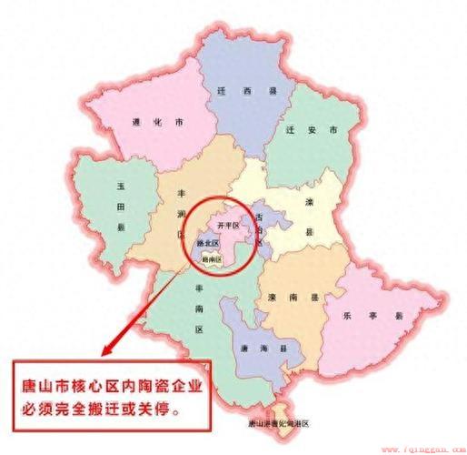 河北唐山有几个区县