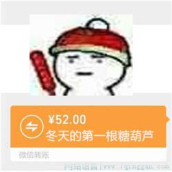 冬天的第一根糖葫芦是什么意思