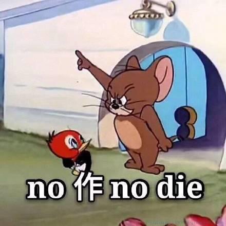 NO ZUO NO DIE是什么意思