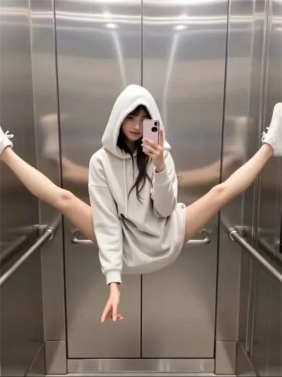 一字马的时候唇瓣是打开的吗