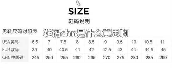 chn鞋码是什么意思 - 第1张