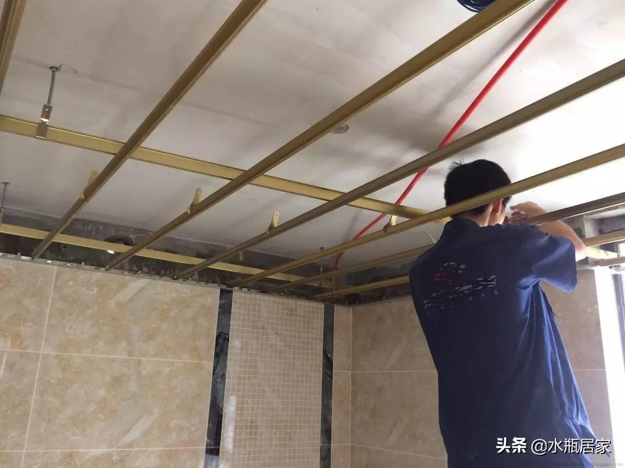 厨房吊顶扣板怎么安装和拆卸