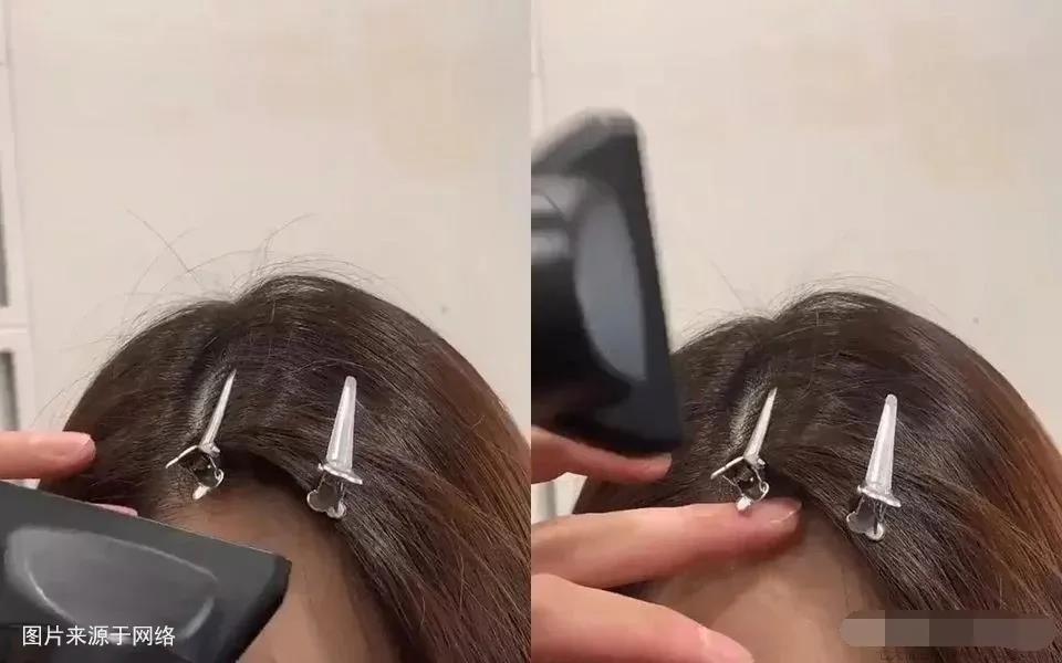 头顶的碎发是断发还是新长的