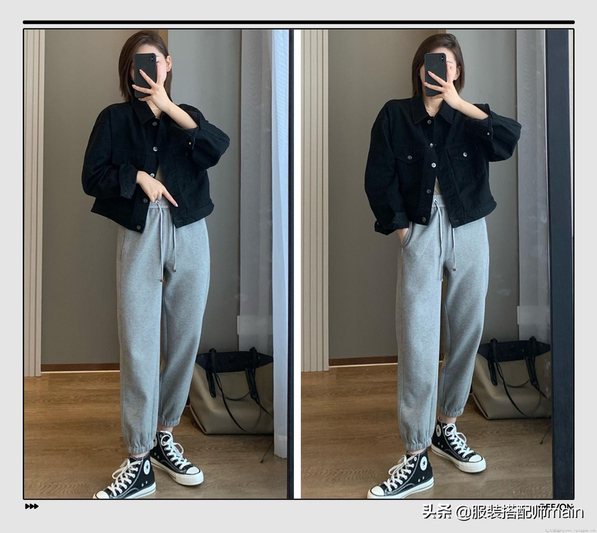牛仔外套最佳搭配图片